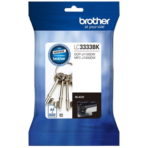 Brother LC3333-BK Black Ink Cartridge Super High Yield