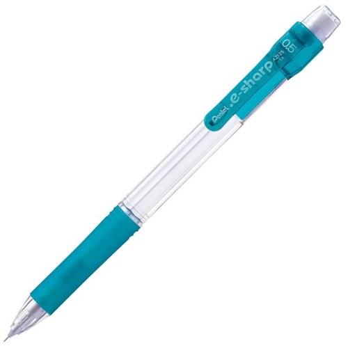 Pentel ESharp Mechanical Pencil 0.5mm Sky Barrel OfficeMax MySchool