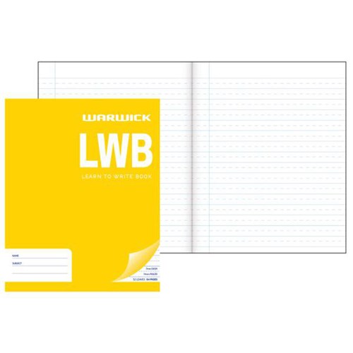 Warwick LWB Learn to Write Exercise Book 14mm Ruled 32 Leaves