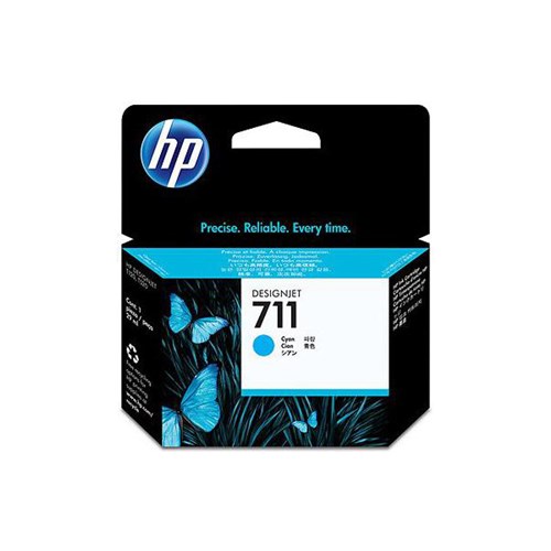HP 711 Cyan Ink Cartridge CZ130A
