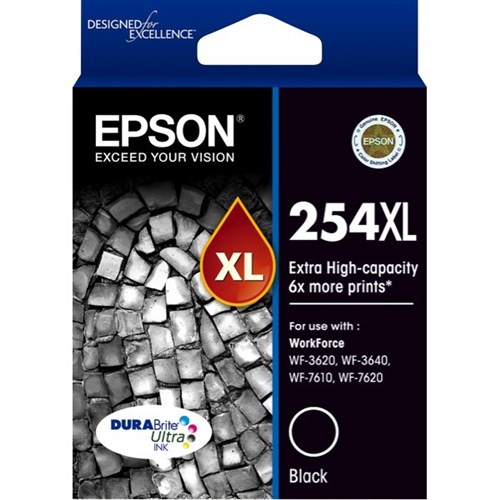 Epson 254XL Black Ink Cartridge High Yield T254192