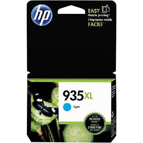 HP 935XL Cyan Ink Cartridge High Yield C2P24AA