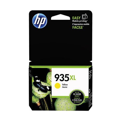 HP 935XL Yellow Ink Cartridge High Yield C2P26AA
