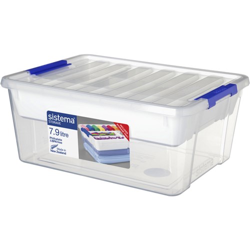 Sistema Storage Container With Tray & Lid 7.9L