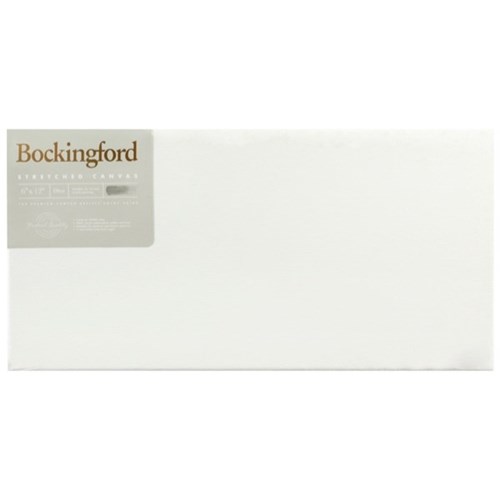 Bockingford 10oz Stretched Canvas 6x12 Inch 3/4 Inch Frame