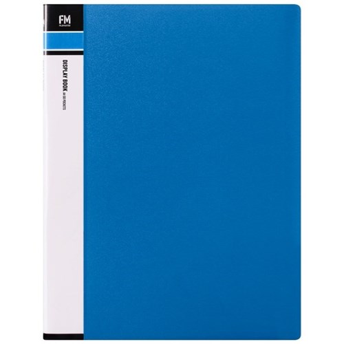 FM A4 Display Book 60 Pocket Blue