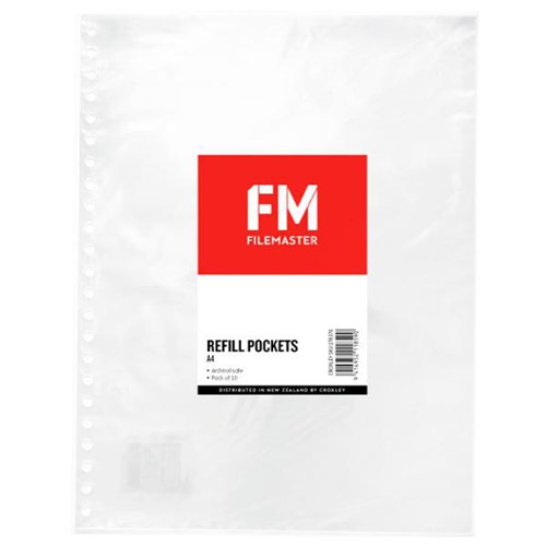 FM A4 Refill For Refillable Display Book, Pack of 10