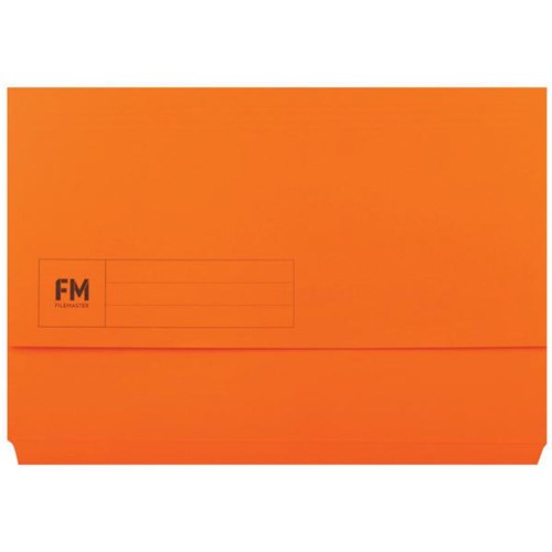 FM Document Wallet Foolscap Orange