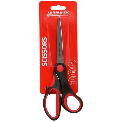 Warwick General Purpose Scissors 210mm Red