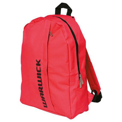 Warwick School Backpack Red