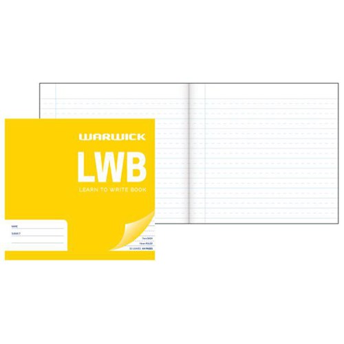 Warwick LWB Exercise Book Ruled 198x210mm 32 Leaves