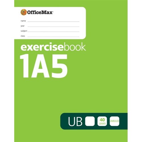 officemax ub exercise book unruled 40 leaves officemax graph paper notebook staples