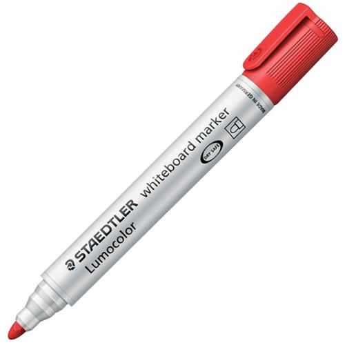 Staedtler Lumocolor Red Whiteboard Marker Bullet Tip