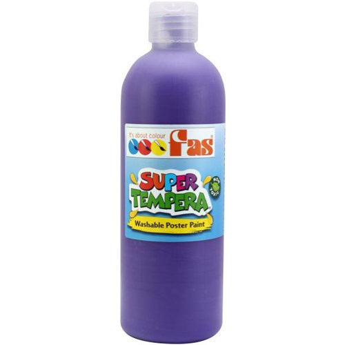 Fas Super Tempera Poster Paint 500ml Violet