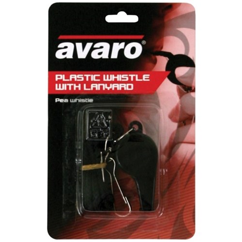 Avaro Plastic Whistle With Lanyard