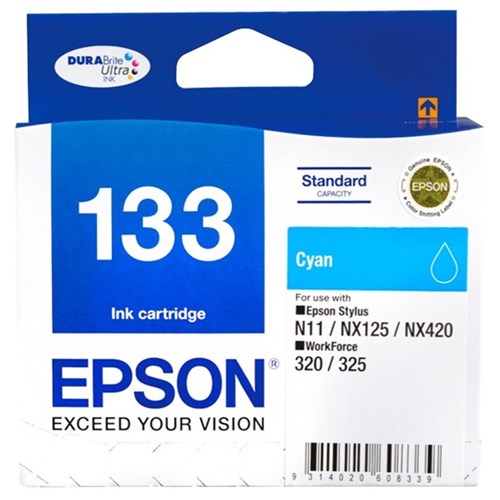 Epson 133 Cyan Ink Cartridge C13T133292