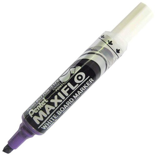 Pentel Maxiflo Violet Whiteboard Marker Bullet Tip