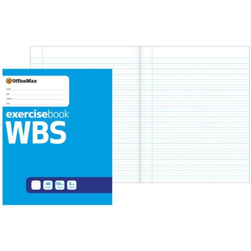 OfficeMax WBS Senior Writing Exercise Book 40 Leaves