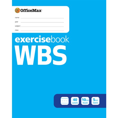 OfficeMax WBS Senior Writing Exercise Book 40 Leaves