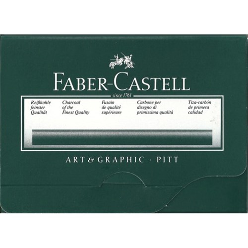 Faber-Castell Pitt Charcoal Sticks Medium, Pack of 12