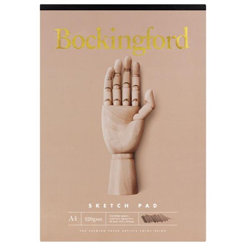 Bockingford B21 Sketch Pad A4 120gsm 60 Leaves