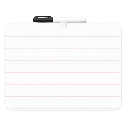 FM Lapboard Whiteboard Double Sided Non-Magnetic 226 x 300mm
