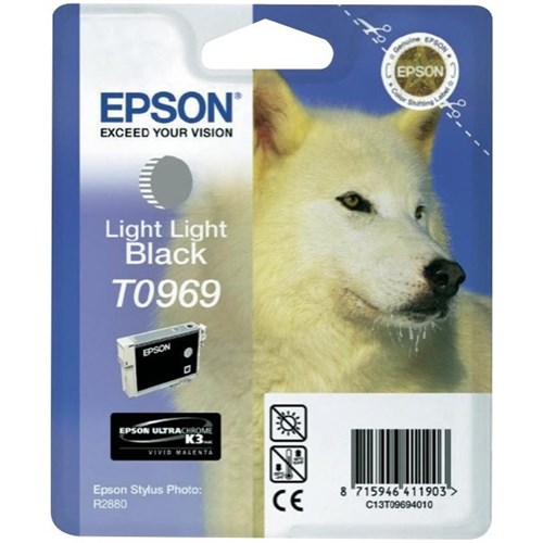 Epson T0969 Light Light Black Ink Cartridge C13T096990
