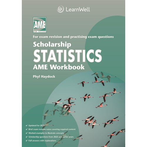 AME Scholarship Statistics Workbook 9781991107282