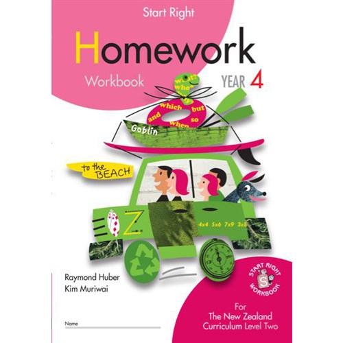 Year 4 Homework Start Right Workbook 9781990015748