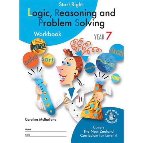 Start Right Logic Reasoning and Problem Solving Workbook Year 7 9781990038006