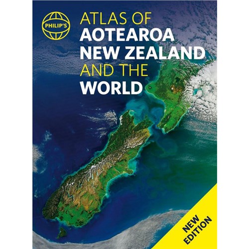 Philips Atlas of New Zealand & The World 9781869713492