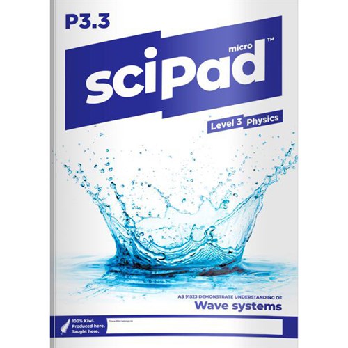SciPAD Physics 3.3 Level 3 9780995105577