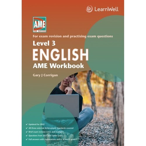 AME English Workbook NCEA Level 3 9781990038624