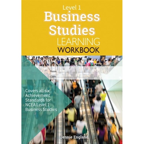 ESA Business Studies Learning Workbook Level 1 Year 11 9781988548357