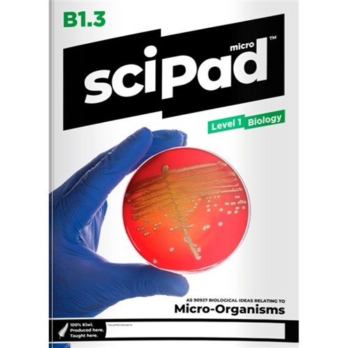 sciPAD 1.3 Biology Microbes Workbook Level 1 9780992250638 | OfficeMax ...