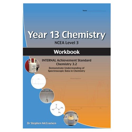 ABA Chemistry 3.2 Spectroscopic Data Workbook Level 3 Year 13 9781877545719