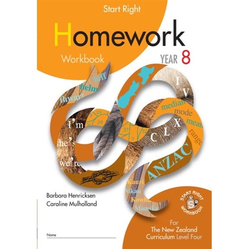 start right homework book