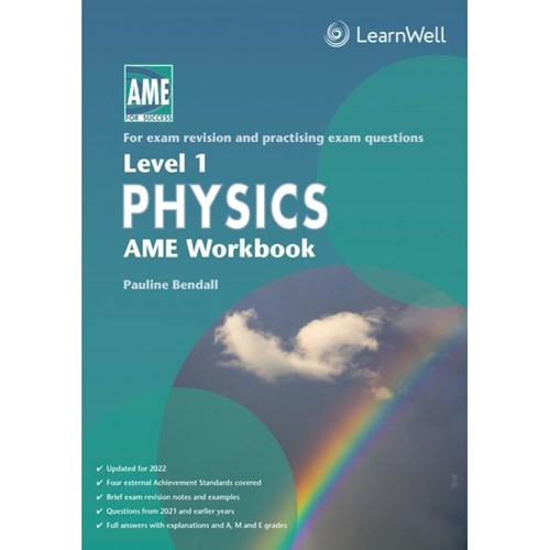 AME Physics Workbook NCEA Level 1 9781990038488