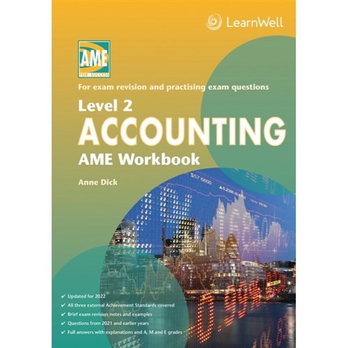 AME Accounting Workbook NCEA Level 2 9781991107084