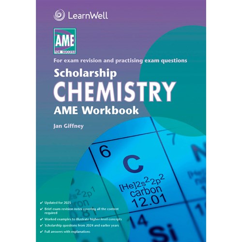 AME Scholarship Chemistry Workbook 9781991107251