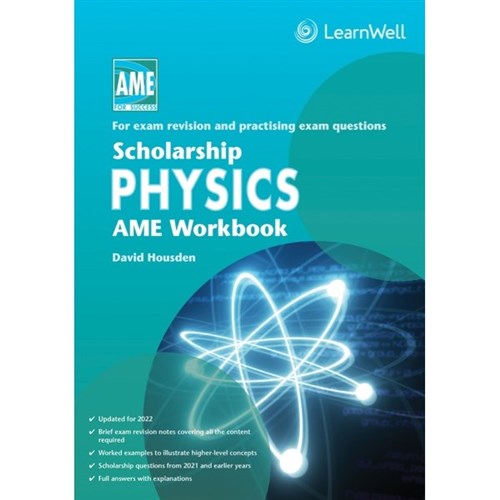 AME Scholarship Physics Workbook Year 13 9781990038693