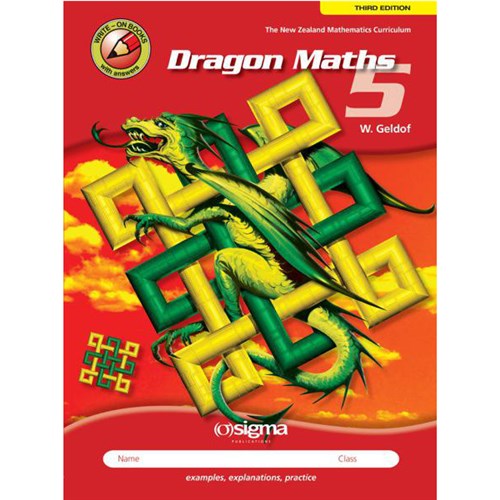 NZMC Dragon Maths 5 Workbook Year 7 9781877567742