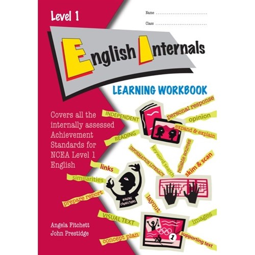 ESA English Internals Learning Workbook Level 1 9781927297872