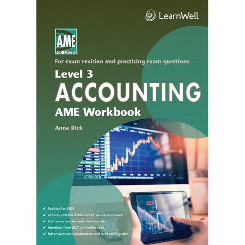 AME Accounting Workbook NCEA Level 3 9781990038570