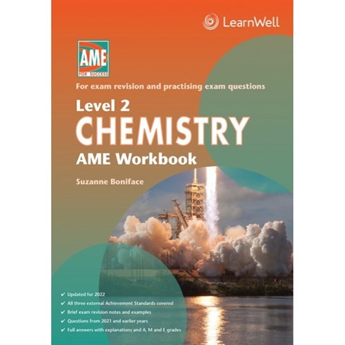 AME Chemistry Workbook NCEA Level 2 9781991107107