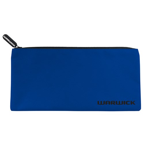Warwick Pencil Case Flat Rectangular 210x110mm Assorted Colours
