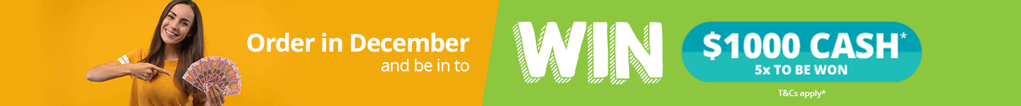 Order your back to school stationary in December to be in to win $1000 cash*